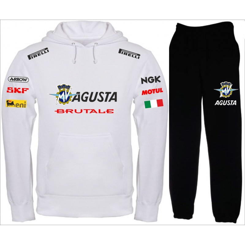 MW AGUSTA brutale TUTA felpa pantalone